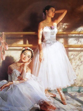 chicas chinas Painting - Bailarinas Guan Zeju20 Chinas